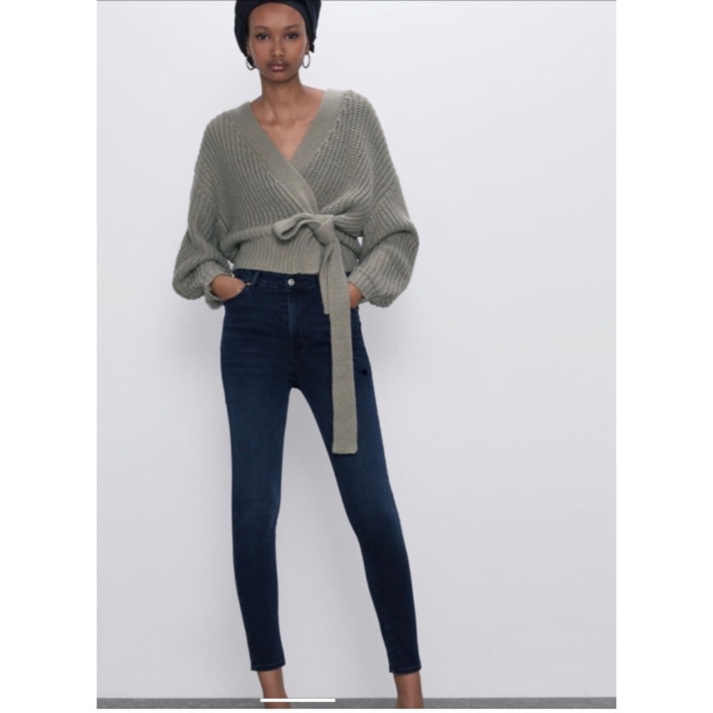 Zara High Waist skinny jeans